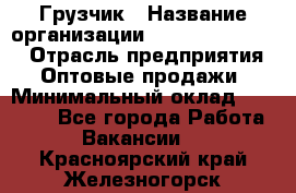 Грузчик › Название организации ­ Fusion Service › Отрасль предприятия ­ Оптовые продажи › Минимальный оклад ­ 20 000 - Все города Работа » Вакансии   . Красноярский край,Железногорск г.